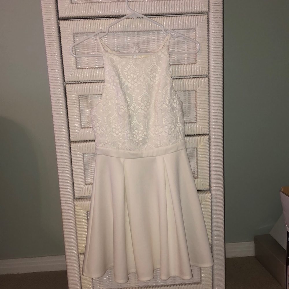 White dress